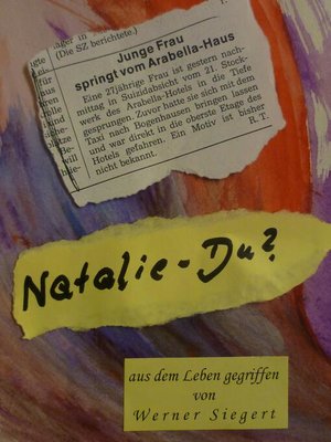 cover image of Natalie--Du?